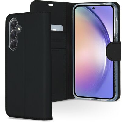 Accezz Wallet Softcase Bookcase voor de Samsung Galaxy A55 - Zwart Accezz Wallet Softcase Bookcase voor de Samsung Galaxy A55 - Zwart