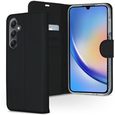 Accezz Wallet Softcase Bookcase voor de Samsung Galaxy A35 - Zwart Accezz Wallet Softcase Bookcase voor de Samsung Galaxy A35 - Zwart