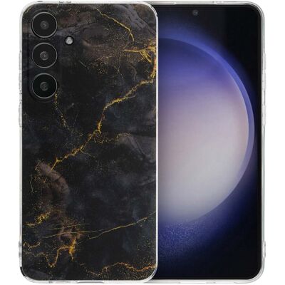 imoshion Design hoesje voor de Samsung Galaxy S24 Plus - Black Marble imoshion Design hoesje voor de Samsung Galaxy S24 Plus - Black Marble