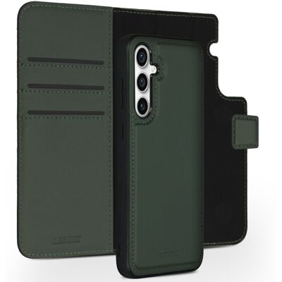 Accezz Premium Leather 2 in 1 Wallet Bookcase voor de Samsung Galaxy S23 FE - Groen Accezz Premium Leather 2 in 1 Wallet Bookcase voor de Samsung Galaxy S23 FE - Groen