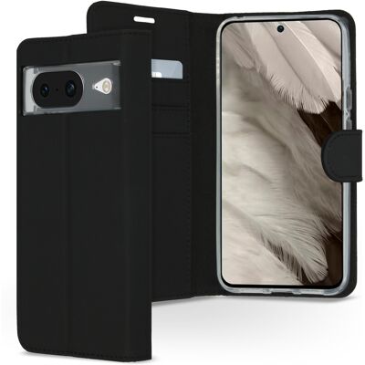 Accezz Wallet Softcase Bookcase voor de Google Pixel 8 - Zwart Accezz Wallet Softcase Bookcase voor de Google Pixel 8 - Zwart