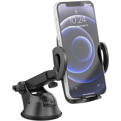 imoshion Telefoonhouder auto - Verstelbaar - Universeel - Carbon - Dashboard / Raam - Zwart imoshion Telefoonhouder auto - Verstelbaar - Universeel - Carbon - Dashboard / Raam - Zwart