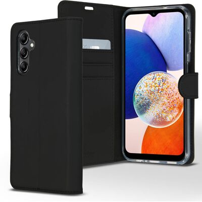 Accezz Wallet Softcase Bookcase voor de Samsung Galaxy A14 (5G/4G) - Zwart Accezz Wallet Softcase Bookcase voor de Samsung Galaxy A14 (5G/4G) - Zwart