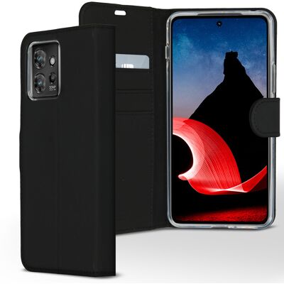 Accezz Wallet Softcase Bookcase voor de Motorola ThinkPhone - Zwart Accezz Wallet Softcase Bookcase voor de Motorola ThinkPhone - Zwart