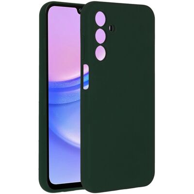 Accezz Liquid Silicone Backcover voor de Samsung Galaxy A15 (5G/4G) - Forest Green Accezz Liquid Silicone Backcover voor de Samsung Galaxy A15 (5G/4G) - Forest Green