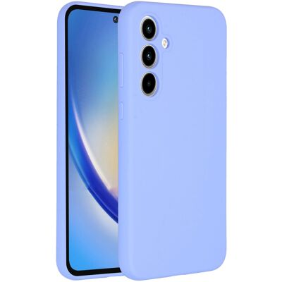 Accezz Liquid Silicone Backcover voor de Samsung Galaxy A35 - Paars Accezz Liquid Silicone Backcover voor de Samsung Galaxy A35 - Paars
