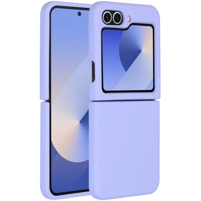 Accezz Liquid Silicone Backcover voor de Samsung Galaxy Z Flip 6 - Paars Accezz Liquid Silicone Backcover voor de Samsung Galaxy Z Flip 6 - Paars