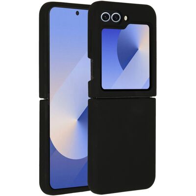 Accezz Liquid Silicone Backcover voor de Samsung Galaxy Z Flip 6 - Zwart Accezz Liquid Silicone Backcover voor de Samsung Galaxy Z Flip 6 - Zwart