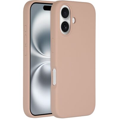 Accezz Liquid Silicone Backcover met MagSafe voor de Apple iPhone 16 - Roze Accezz Liquid Silicone Backcover met MagSafe voor de Apple iPhone 16 - Roze