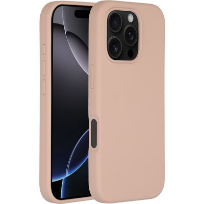 Accezz Liquid Silicone Backcover met MagSafe voor de Apple iPhone 16 Pro - Roze Accezz Liquid Silicone Backcover met MagSafe voor de Apple iPhone 16 Pro - Roze