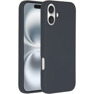 Accezz Liquid Silicone Backcover met MagSafe voor de Apple iPhone 16 Plus - Donkerblauw Accezz Liquid Silicone Backcover met MagSafe voor de Apple iPhone 16 Plus - Donkerblauw