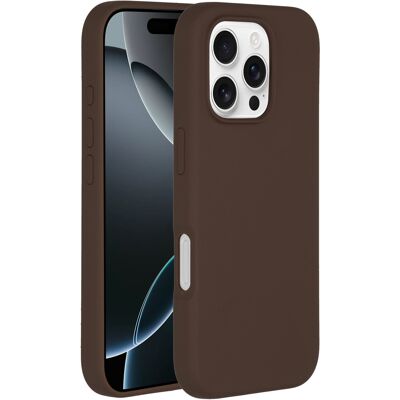 Accezz Liquid Silicone Backcover met MagSafe voor de Apple iPhone 16 Pro Max - New Tea Brown Accezz Liquid Silicone Backcover met MagSafe voor de Apple iPhone 16 Pro Max - New Tea Brown