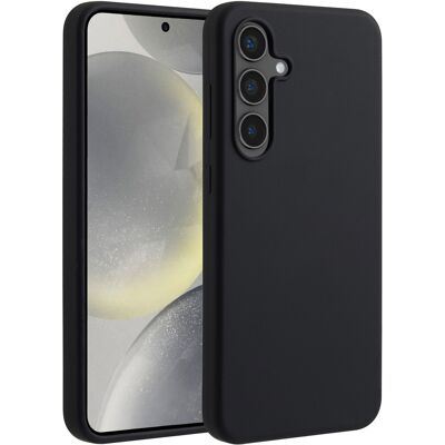 Accezz Liquid Silicone Backcover met MagSafe voor de Samsung Galaxy S24 FE - Zwart Accezz Liquid Silicone Backcover met MagSafe voor de Samsung Galaxy S24 FE - Zwart