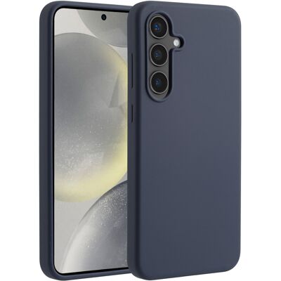 Accezz Liquid Silicone Backcover met MagSafe voor de Samsung Galaxy S24 FE - Donkerblauw Accezz Liquid Silicone Backcover met MagSafe voor de Samsung Galaxy S24 FE - Donkerblauw