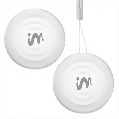 imoshion Wireless Tag - Bluetooth Tracker voor iOS - 2 pack - Wit imoshion Wireless Tag - Bluetooth Tracker voor iOS - 2 pack - Wit