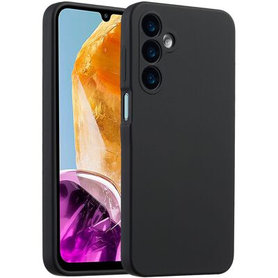 Accezz Liquid Silicone Backcover voor de Samsung Galaxy A16 - Zwart Accezz Liquid Silicone Backcover voor de Samsung Galaxy A16 - Zwart