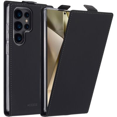 Accezz Flipcase voor de Samsung Galaxy S25 Ultra - Zwart Accezz Flipcase voor de Samsung Galaxy S25 Ultra - Zwart