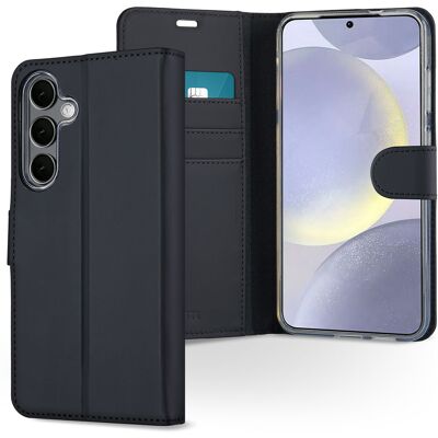 Accezz Wallet Softcase Bookcase voor de Samsung Galaxy S25 Plus - Zwart Accezz Wallet Softcase Bookcase voor de Samsung Galaxy S25 Plus - Zwart