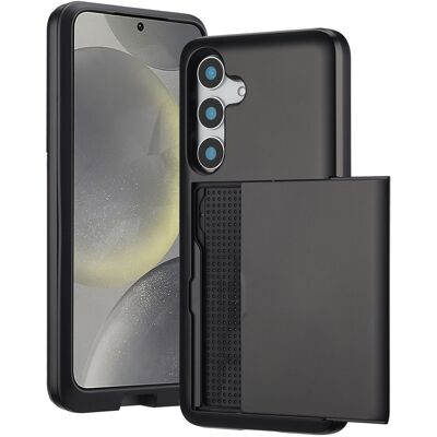 imoshion Backcover met pasjeshouder voor de Samsung Galaxy S25 - Zwart imoshion Backcover met pasjeshouder voor de Samsung Galaxy S25 - Zwart
