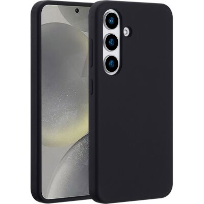 Accezz Liquid Silicone Backcover met MagSafe voor de Samsung Galaxy S25 - Zwart Accezz Liquid Silicone Backcover met MagSafe voor de Samsung Galaxy S25 - Zwart