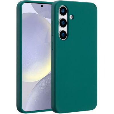 Accezz Liquid Silicone Backcover met MagSafe voor de Samsung Galaxy S25 Plus - Forest Green Accezz Liquid Silicone Backcover met MagSafe voor de Samsung Galaxy S25 Plus - Forest Green