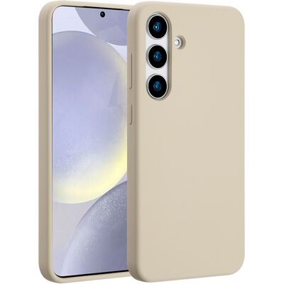 Accezz Liquid Silicone Backcover met MagSafe voor de Samsung Galaxy S25 Plus - Stone Accezz Liquid Silicone Backcover met MagSafe voor de Samsung Galaxy S25 Plus - Stone