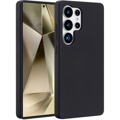 Accezz Liquid Silicone Backcover met MagSafe voor de Samsung Galaxy S25 Ultra - Zwart Accezz Liquid Silicone Backcover met MagSafe voor de Samsung Galaxy S25 Ultra - Zwart
