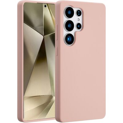 Accezz Liquid Silicone Backcover met MagSafe voor de Samsung Galaxy S25 Ultra - Roze Accezz Liquid Silicone Backcover met MagSafe voor de Samsung Galaxy S25 Ultra - Roze