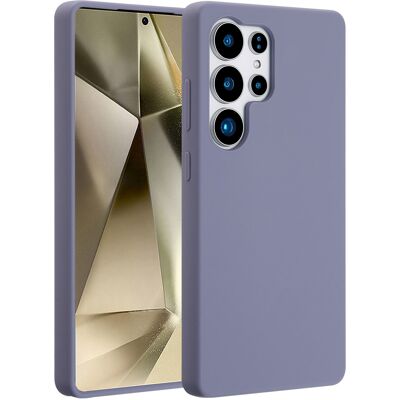 Accezz Liquid Silicone Backcover met MagSafe voor de Samsung Galaxy S25 Ultra - Lavender Gray Accezz Liquid Silicone Backcover met MagSafe voor de Samsung Galaxy S25 Ultra - Lavender Gray