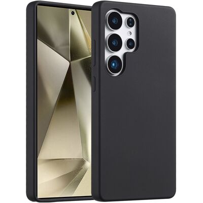 Accezz Liquid Silicone Backcover voor de Samsung Galaxy S25 Ultra - Zwart Accezz Liquid Silicone Backcover voor de Samsung Galaxy S25 Ultra - Zwart