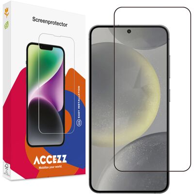Accezz Gehard Glas Full Cover Screenprotector voor de Samsung Galaxy S25 / S24 Accezz Gehard Glas Full Cover Screenprotector voor de Samsung Galaxy S25 / S24