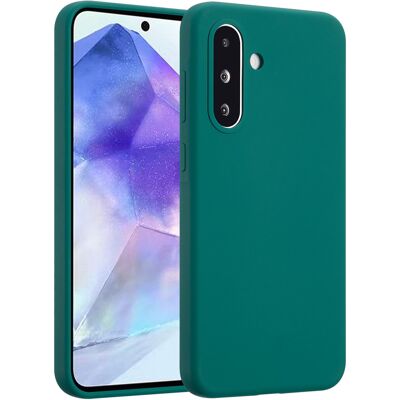 Accezz Liquid Silicone Backcover voor de Samsung Galaxy A36 / A56 - Forest Green Accezz Liquid Silicone Backcover voor de Samsung Galaxy A36 / A56 - Forest Green