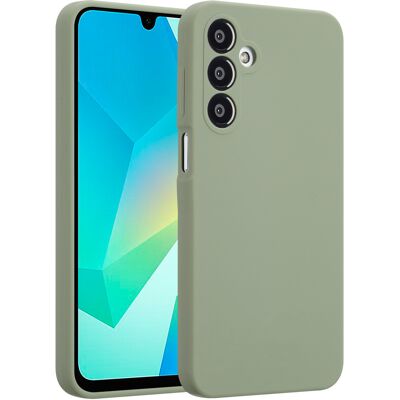 Accezz Liquid Silicone Backcover voor de Samsung Galaxy A16 - Cooper Green Accezz Liquid Silicone Backcover voor de Samsung Galaxy A16 - Cooper Green