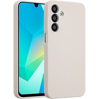 Accezz Liquid Silicone Backcover voor de Samsung Galaxy A16 - Stone Accezz Liquid Silicone Backcover voor de Samsung Galaxy A16 - Stone