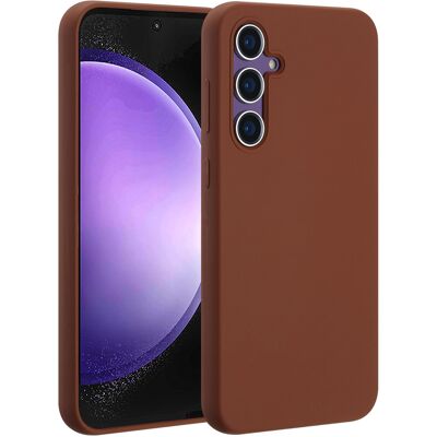 Accezz Liquid Silicone Backcover met MagSafe voor de Samsung Galaxy S23 FE - New Tea Brown Accezz Liquid Silicone Backcover met MagSafe voor de Samsung Galaxy S23 FE - New Tea Brown