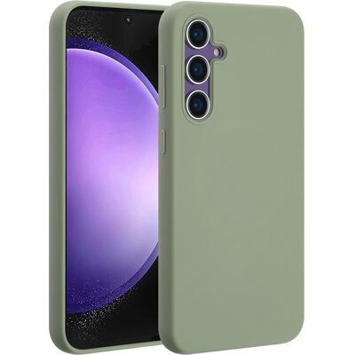 Accezz Liquid Silicone Backcover met MagSafe voor de Samsung Galaxy S23 FE - Cooper Green Accezz Liquid Silicone Backcover met MagSafe voor de Samsung Galaxy S23 FE - Cooper Green