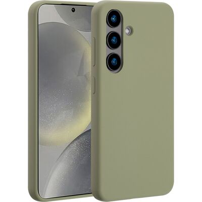 Accezz Liquid Silicone Backcover met MagSafe voor de Samsung Galaxy S24 - Cooper Green Accezz Liquid Silicone Backcover met MagSafe voor de Samsung Galaxy S24 - Cooper Green