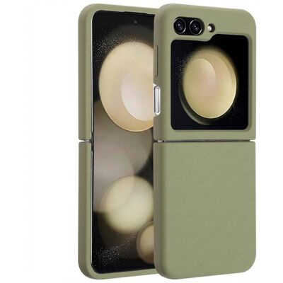 Accezz Liquid Silicone Backcover met MagSafe voor de Samsung Galaxy Z Flip 5 - Cooper Green Accezz Liquid Silicone Backcover met MagSafe voor de Samsung Galaxy Z Flip 5 - Cooper Green