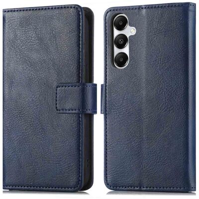 imoshion Luxe Bookcase voor de Samsung Galaxy A56 - Donkerblauw imoshion Luxe Bookcase voor de Samsung Galaxy A56 - Donkerblauw