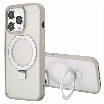 Accezz Ring Stand Backcover met MagSafe voor de Apple iPhone 13 Pro Max - Grijs Accezz Ring Stand Backcover met MagSafe voor de Apple iPhone 13 Pro Max - Grijs