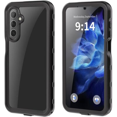 Redpepper Dot Plus Waterproof Backcover voor de Samsung Galaxy A16 - Zwart Redpepper Dot Plus Waterproof Backcover voor de Samsung Galaxy A16 - Zwart