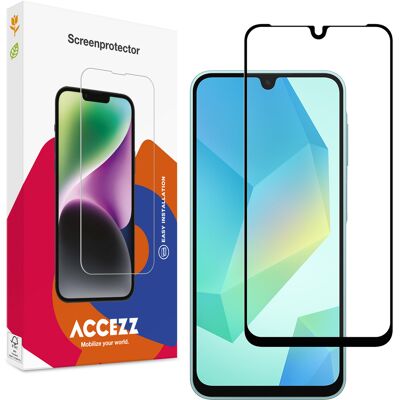 Accezz Gehard Glas Full Cover Screenprotector voor de Samsung Galaxy A16 / A17 / A26 Accezz Gehard Glas Full Cover Screenprotector voor de Samsung Galaxy A16 / A17 / A26