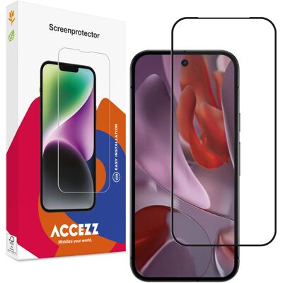 Accezz Gehard Glas Full Cover Screenprotector voor de Google Pixel 9A Accezz Gehard Glas Full Cover Screenprotector voor de Google Pixel 9A