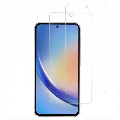 Accezz Gehard Glas Screenprotector 2-pack voor de Samsung Galaxy A55 (5G) / A35 Accezz Gehard Glas Screenprotector 2-pack voor de Samsung Galaxy A55 (5G) / A35
