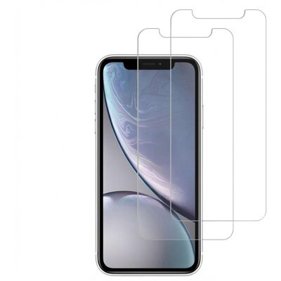 Accezz Gehard Glas Screenprotector 2-pack voor de Apple iPhone 12 (Pro) / 11 / XR Accezz Gehard Glas Screenprotector 2-pack voor de Apple iPhone 12 (Pro) / 11 / XR