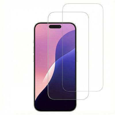 Accezz Gehard Glas Screenprotector 2-pack voor de Apple iPhone 16 Pro Max / 17 Pro Max Accezz Gehard Glas Screenprotector 2-pack voor de Apple iPhone 16 Pro Max / 17 Pro Max