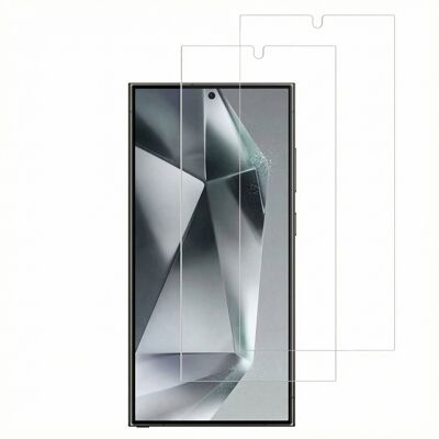 Accezz Gehard Glas Screenprotector 2-pack voor de Samsung Galaxy S24 Ultra Accezz Gehard Glas Screenprotector 2-pack voor de Samsung Galaxy S24 Ultra