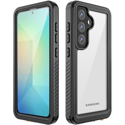 Redpepper Dot Plus Waterproof Backcover voor de Samsung Galaxy S25 - Zwart Redpepper Dot Plus Waterproof Backcover voor de Samsung Galaxy S25 - Zwart