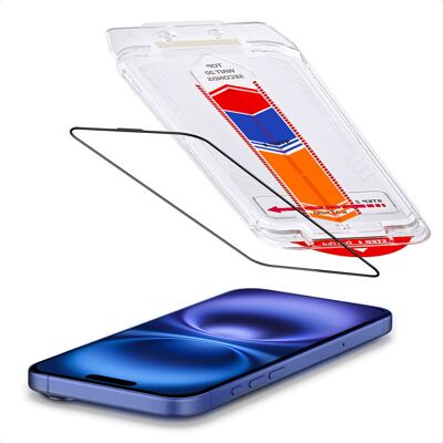 Accezz Gehard Glas Screenprotector + Applicator voor de Apple iPhone 16 Plus / 15 Plus Accezz Gehard Glas Screenprotector + Applicator voor de Apple iPhone 16 Plus / 15 Plus