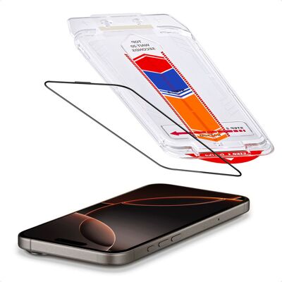 Accezz Gehard Glas Screenprotector + Applicator voor de Apple iPhone 16 Pro Max Accezz Gehard Glas Screenprotector + Applicator voor de Apple iPhone 16 Pro Max